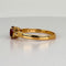 Bague 55 Bague en or jaune 18k, rubis et diamants 58 Facettes