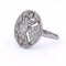 Bague 53 Bague Art déco en or blanc 18 ct et diamants 58 Facettes AN270 (00119)