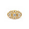 Bague 50.5 Bague dôme en or jaune 18 carats et diamants, 1,10 carat 58 Facettes BD224