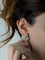 Boucles d'oreilles Boucles d’oreilles rétro en or jaune 18k, feuille pavée de diamants 58 Facettes