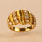 Bague 49 FRED - Bague vintage en or jaune 18 carats et diamants 58 Facettes