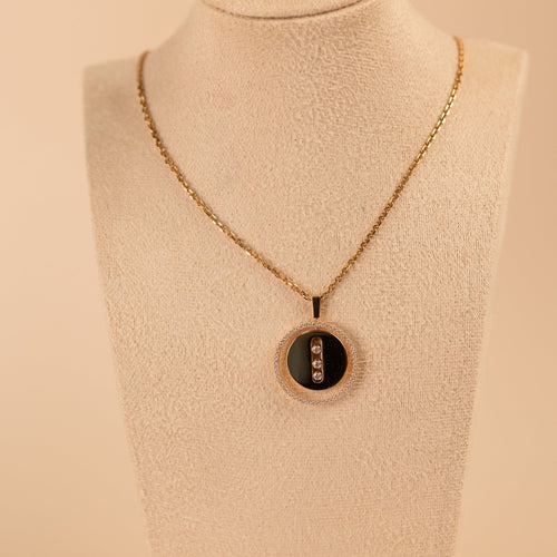 Collier Messika Lucky Move - Collier en or jaune et diamants 58 Facettes
