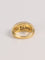 Bague 51 Bague vintage en or jaune 750, saphir et diamants 58 Facettes