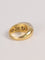 Bague 51 Bague vintage en or jaune 750, saphir et diamants 58 Facettes