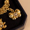 Bracelet Chopard - Bracelet Happy Diamonds en or jaune 18 carats, charms en diamants 58 Facettes