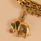 Bracelet Chopard - Bracelet Happy Diamonds en or jaune 18 carats, charms en diamants 58 Facettes