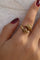 Bague 49 Bague Vintage En Or Jaune Aux Têtes De Béliers 58 Facettes
