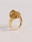 Bague 49 Bague Vintage En Or Jaune Aux Têtes De Béliers 58 Facettes