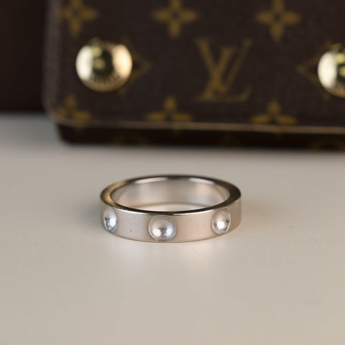 Bague 62 Louis Vuitton Empreinte - Bague homme en or blanc 18k 58 Facettes