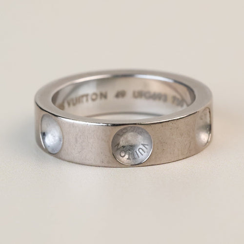 Bague 49 Louis Vuitton - Bague Empreinte en or blanc 18 carats 58 Facettes