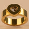 Bague 53 Chopard Happy Love - Bague en or jaune avec diamant 58 Facettes