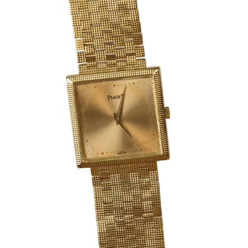 Montre Piaget - Montre Polo vintage en or jaune 18 carats 58 Facettes