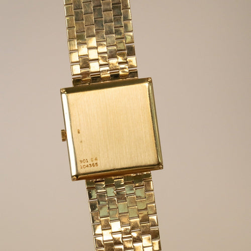 Montre Piaget - Montre Polo vintage en or jaune 18 carats 58 Facettes