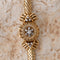 Montre Barichella - Montre secrète des années 1950 en or jaune 18 carats avec diamants 58 Facettes