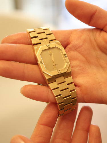 Montre Rolex - Montre Cellini en or jaune 18 carats, années 1970-1980 58 Facettes