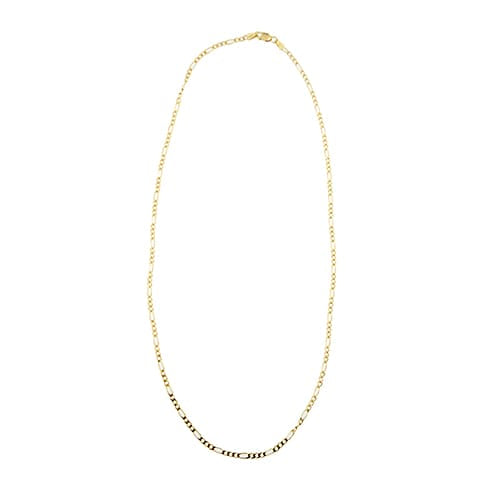 Collier Collier maille figaro (grumette 3+1) en or jaune 18 ct 58 Facettes 32486