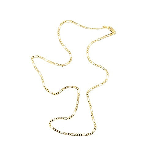 Collier Collier maille figaro (grumette 3+1) en or jaune 18 ct 58 Facettes 32486