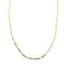 Collier Collier maille figaro (grumette 3+1) en or jaune 18 ct 58 Facettes 32486