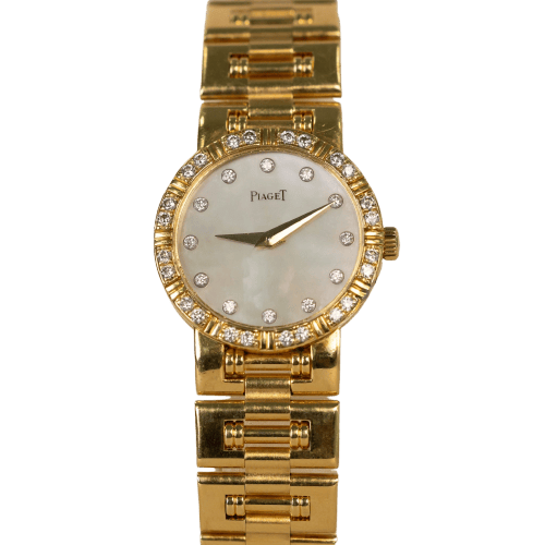 Montre Piaget - Montre Dancer vintage en or jaune 18 carats 58 Facettes