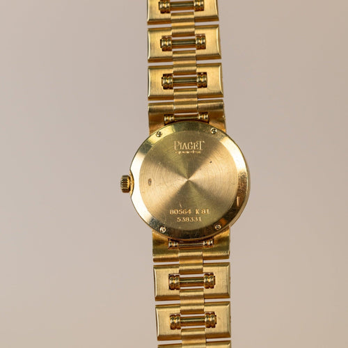 Montre Piaget - Montre Dancer vintage en or jaune 18 carats 58 Facettes