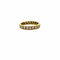 Bague 52 Bague alliance en or jaune 18k avec diamants 58 Facettes