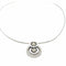 Collier Collier en or blanc 18k avec diamants 58 Facettes