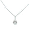 Collier Collier en or blanc 18k serti de diamants 58 Facettes