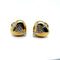 Boucles d'oreilles Boucles d’oreilles cœur en or jaune 18k 58 Facettes