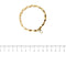 Bracelet Bracelet tank vintage en or rose 18 ct 58 Facettes 38835