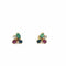 Boucles d'oreilles Tutti Frutti - Boucles d’oreilles vintage en or jaune 58 Facettes