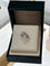 Bague 52 Bague solitaire en or blanc avec diamant de 0,60 ct, années 1970 58 Facettes