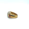 Bague 51 Bague jonc en or jaune 18k, rubis et diamants 58 Facettes