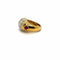 Bague 51 Bague jonc en or jaune 18k, rubis et diamants 58 Facettes