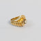 Bague 52 Bague Tourbillon Or Jaune & Diamant, Années 1950 58 Facettes