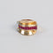 Bague 49 Bague Tank Rubis et Diamants, Années 1940-1950 58 Facettes