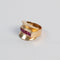 Bague 49 Bague Tank Rubis et Diamants, Années 1940-1950 58 Facettes