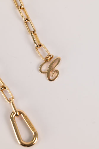 Collier Chopard - Collier ajustable en or jaune à maillons rectangulaires 58 Facettes