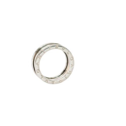 Bague 51 Bvlgari B.zero1 - Bague en or blanc, taille 51 58 Facettes