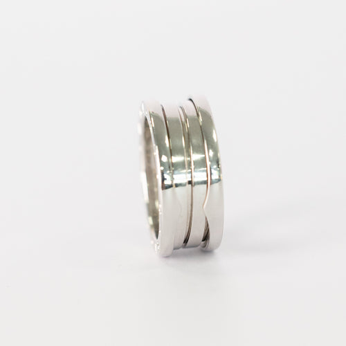 Bague 51 Bvlgari B.zero1 - Bague en or blanc, taille 51 58 Facettes