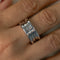 Bague 55 Bvlgari - Bague B.zero1 en or blanc, taille 55 58 Facettes