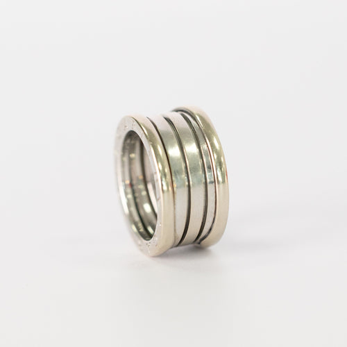 Bague 55 Bvlgari - Bague B.zero1 en or blanc, taille 55 58 Facettes