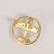 Broche Broche avion en or jaune et diamants, années 1940 58 Facettes
