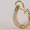 Boucles d'oreilles Boucles d’oreilles clips vintage en or jaune et diamants 58 Facettes
