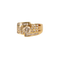 Bague 52 Bague cocktail vintage en or jaune, diamant central et diamants baguette 58 Facettes