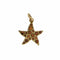 Pendentif Dodo - Pendentif étoile de mer en or jaune 18k avec saphirs orange 58 Facettes 43217