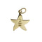Pendentif Dodo - Pendentif étoile de mer en or jaune 18k avec saphirs orange 58 Facettes 43217