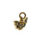 Pendentif Dodo - Pendentif chauve-souris Rainbow en or jaune 18k avec diamants noirs 58 Facettes 43291