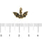 Pendentif Dodo - Pendentif chauve-souris Rainbow en or jaune 18k avec diamants noirs 58 Facettes 43291