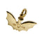 Pendentif Dodo - Pendentif chauve-souris Rainbow en or jaune 18k avec diamants noirs 58 Facettes 43291