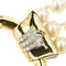 Collier Collier multirang de perles et diamants, fermoir en or jaune 18 carats 58 Facettes 29734